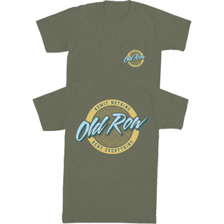 Men's Old Row Circle Logo Tee - Sage