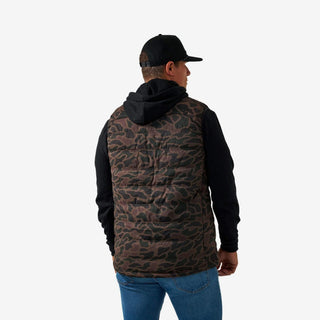 Burlebo Puffer Vest - Bendita Camo