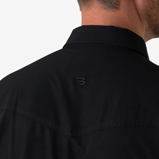 Burlebo Performance Western Shirt - Black
