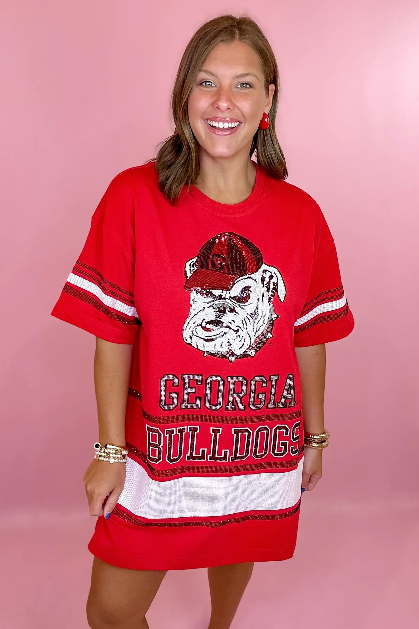 uga jersey dress University of Georgia Ladies Dresses, Skirts, Georgia Bulldogs Dress