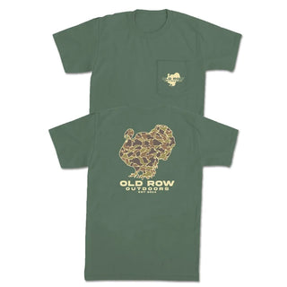 Camo Turkey Pocket Tee by Old Row