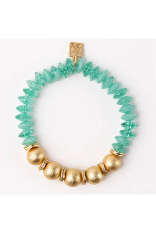 Luna Bracelet in Aqua