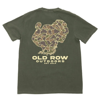 Camo Turkey Pocket Tee by Old Row