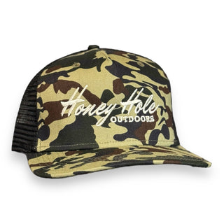 Honey Hole Snapback - Heritage - 5 panel Camo