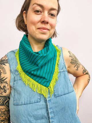 Fringe Bandana - Red