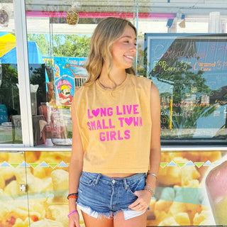 Long Live Small Town Girls Muscle Tee