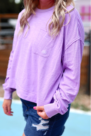 Long Weekend Knit Sweatshirt