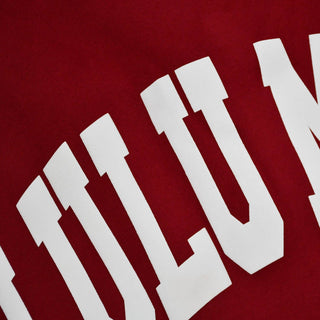 Lulu Mac Sweatshirt Cardinal/White