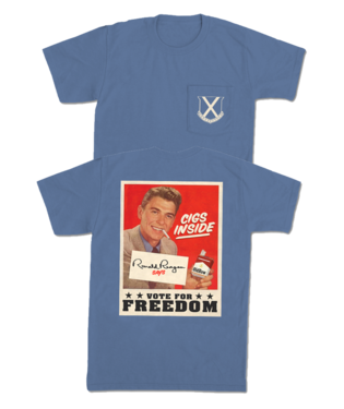 Old Row Cigs Inside Reagan Pocket Tee