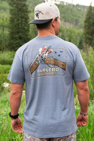 Burlebo Double Barrel Shotgun - SS - Heather Blue Jean