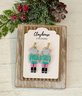 Nutcracker Earrings : Nutcracker/ Mouse King