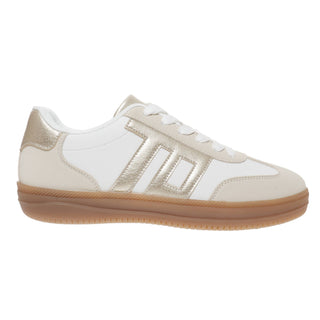 Julia Gold Accent Sneakers