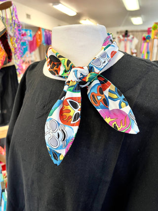 Mexican Wrestler "Luchador" Ascot Scarf
