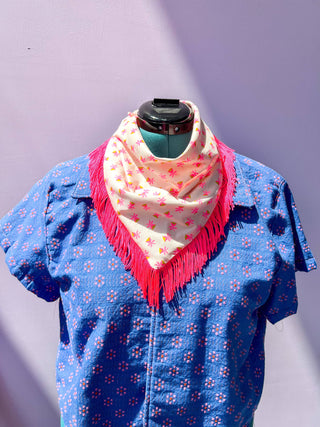 Fringe Bandana - Red