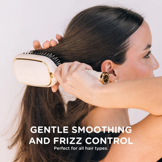 Teleties Boar Bristle Hair Brush | Tan