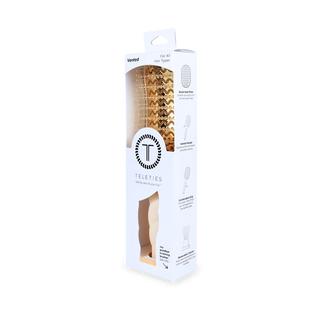 Teleties Vented Hair Brush | Tan
