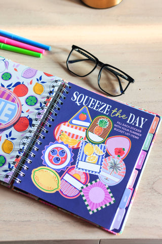 17 Month Planners - (2026 - 2027): Happy Checkered