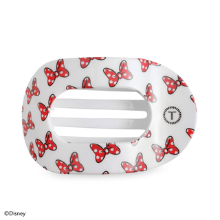 Flat Round Hair Clip | Large | Minnie Mouse Loves Her Bows!