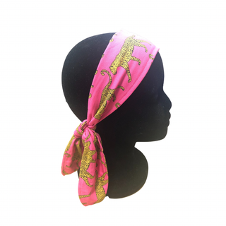 Leopard Pink Ascot