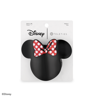 Disney: Minnie Mouse Shaped | Medium |  Flat Hair Clip