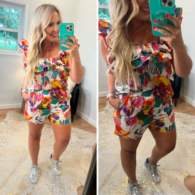 Feeling Tropical Two Piece Set