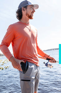 Anglers - Waterproof Hybrid Shorts With Waterproof Pocket - 8" Inseam