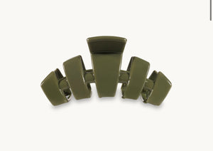 Teleties Classic Olive Large Clip
