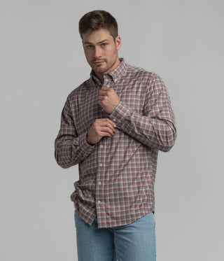 Southern Shirt Company Hawthorne Plaid - Saddle