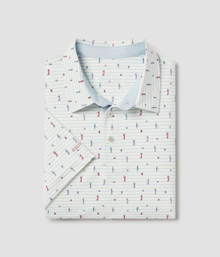 Southern Shirt Company Fore The Best Printed Polo - Fore The Best