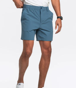 Southern Shirt Company Noman Shorts in Blue Fusion  (6" inseam)