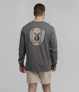 Southern Shirt Company Buck Lite Tee - Volcanic Ash