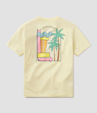 Southern Shirt Company Enjoy The Good Life Tee - Canary