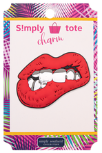 Simply Tote Charm Lips