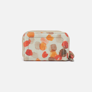 Hobo Nila Small Zip Around Continental Wallet in Dots