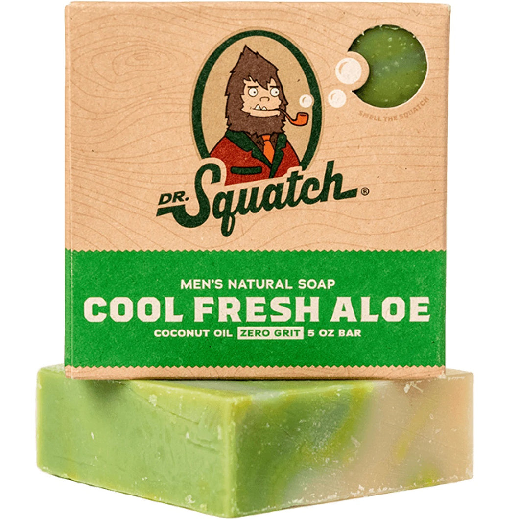 Dr. Squatch Men's Natural Soap Cool Fresh Aloe