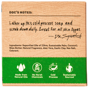 Dr. Squatch Men's Natural Soap Cool Fresh Aloe