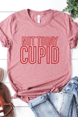 Not Today Cupid Graphic Tee