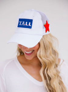 Y’all Hat White