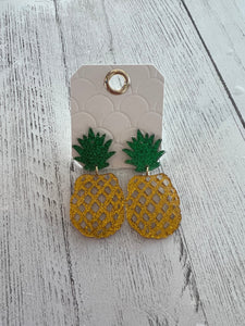 Sweet Summertime Pineapple Earrings